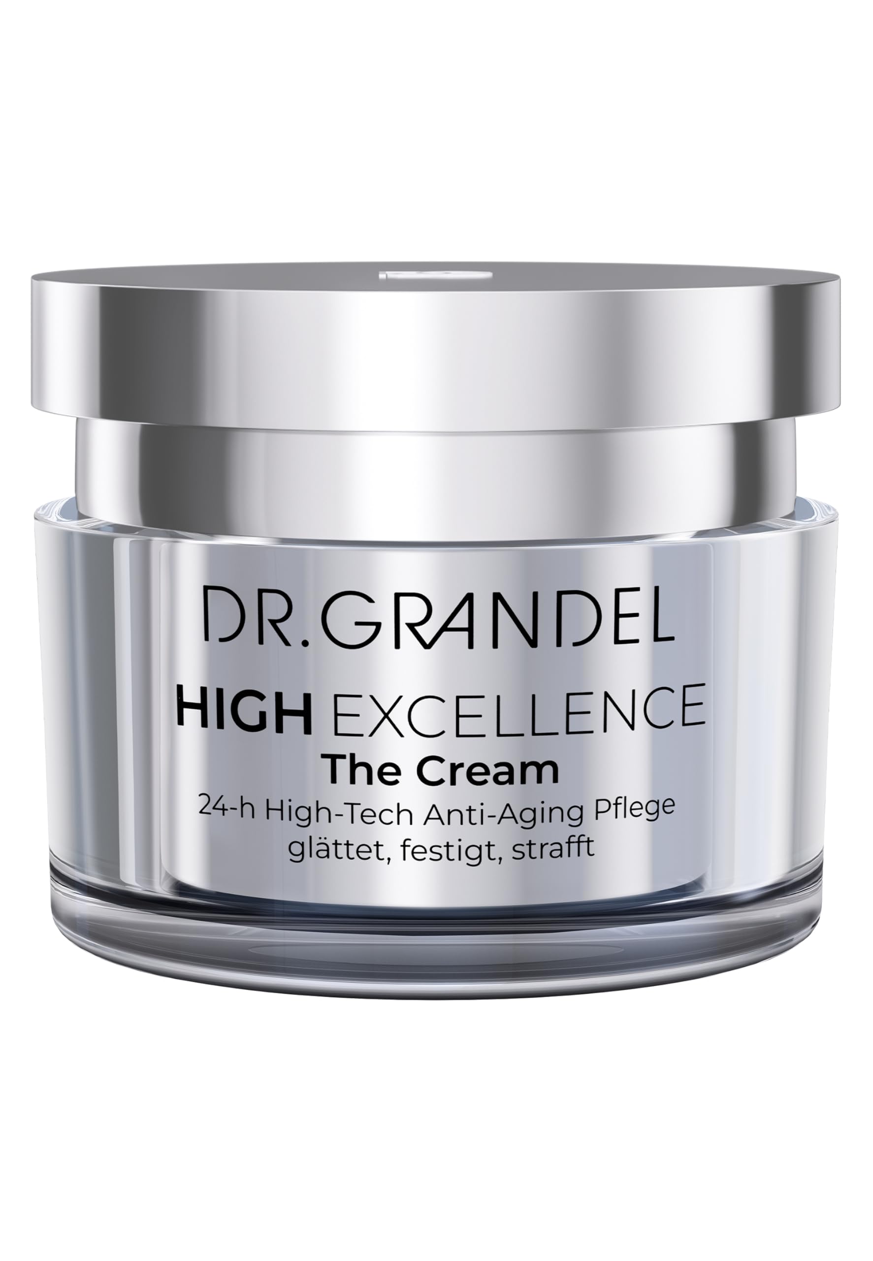 DR. GRANDEL Unisex 24-Stunden-Pflege High Excellence The Cream | High-Tech Anti-Aging 24h Pflege für normale bis trockene Haut, mit Retin Royal, 7-fach Hyaluron, Niacinamid & Quinoa-Peptiden