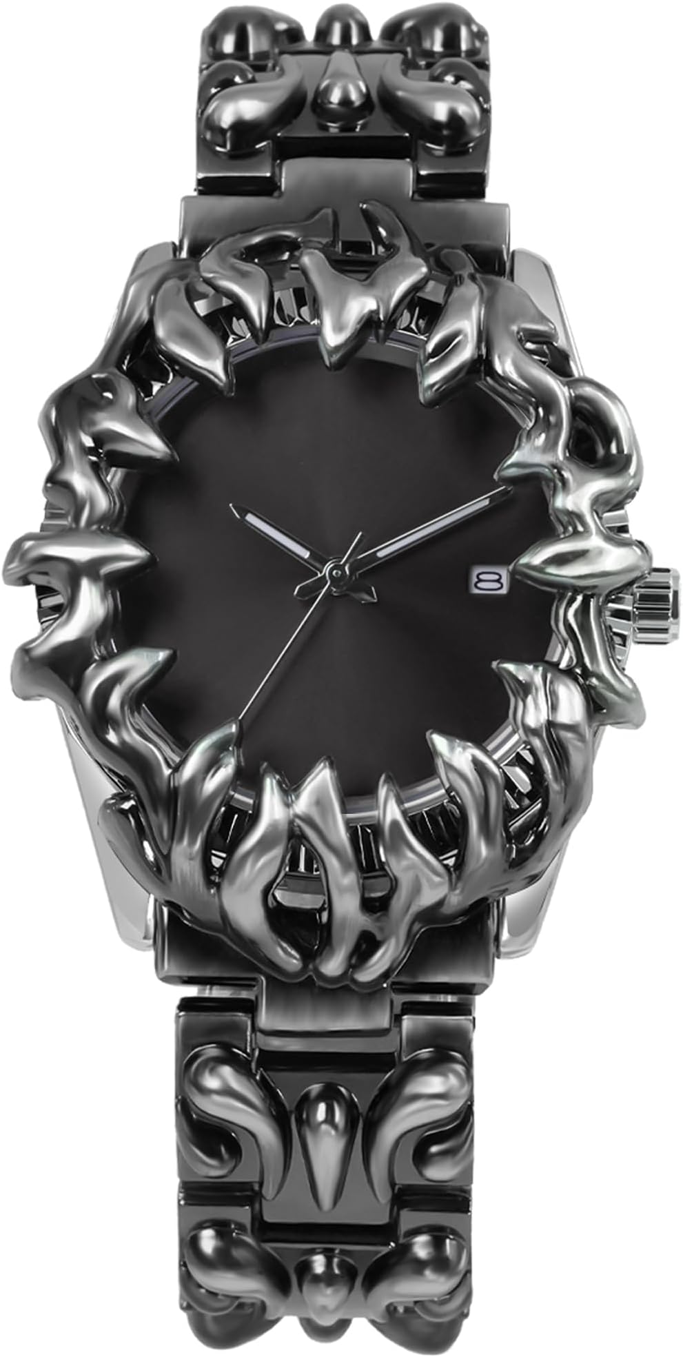 Men's Gothic Watch, Quartz Analog Steampunk Vintage
