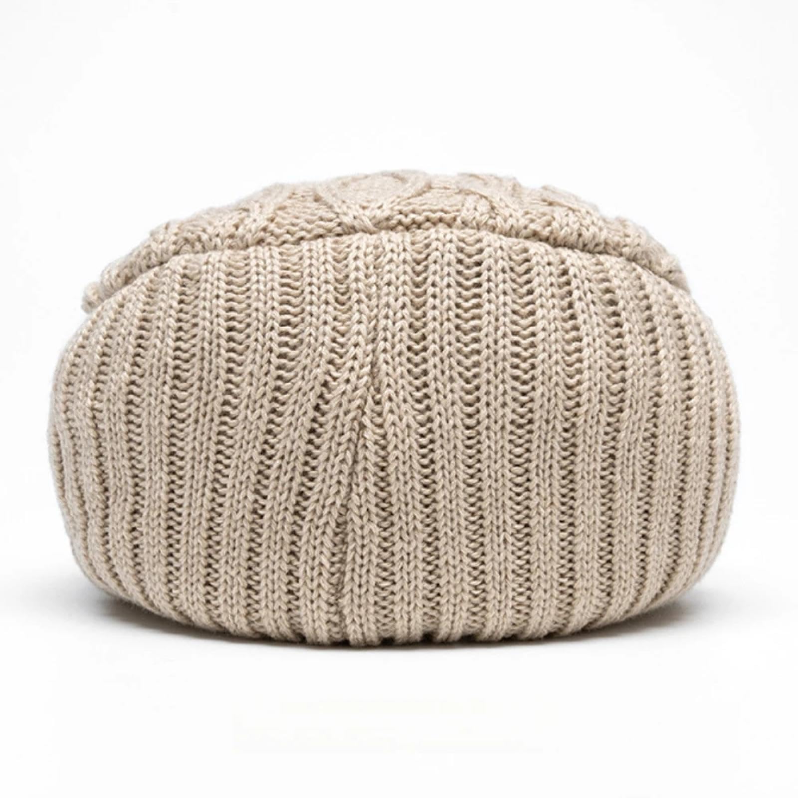 Casquettes Bonnets Chapeaux Bonnet Tricoté Bonnet Chapeau Béret Tricoté pour Femme, Bonnet d'hiver en Coton Confortable avec Doublure, Coupe Ample pour L'Automne Et l'hiver, Casquette Élégan