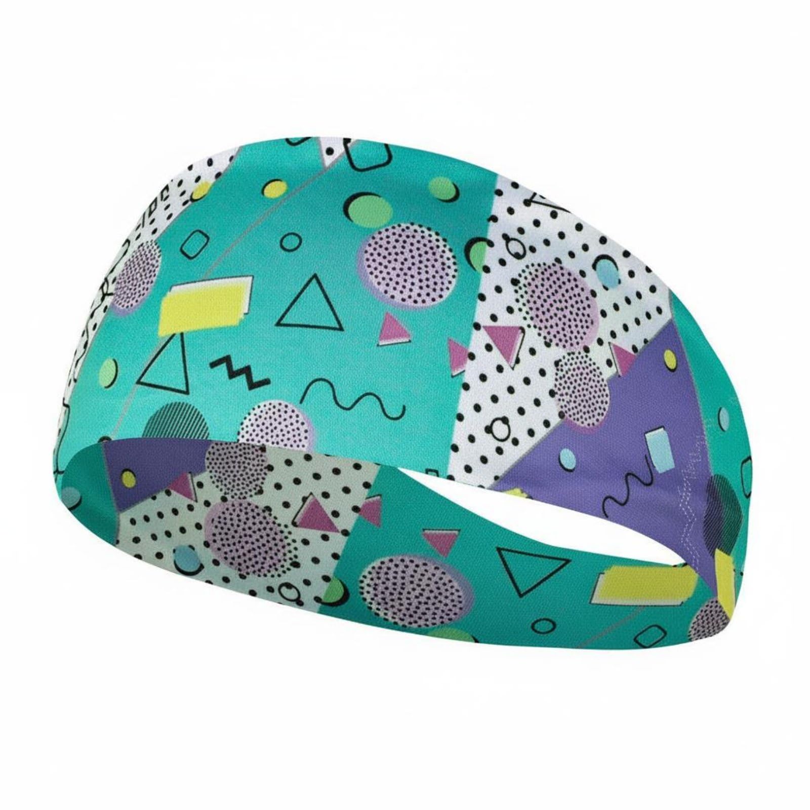 Swimming Ear Cover Band Multi-Functional Printed Athletic Headwrap Colorful Running Headband Stylish Prints Wide Fitness, Fa10-12|Sporting Goods | Fitness, Running & Yoga | Clothing & Acc-image-1