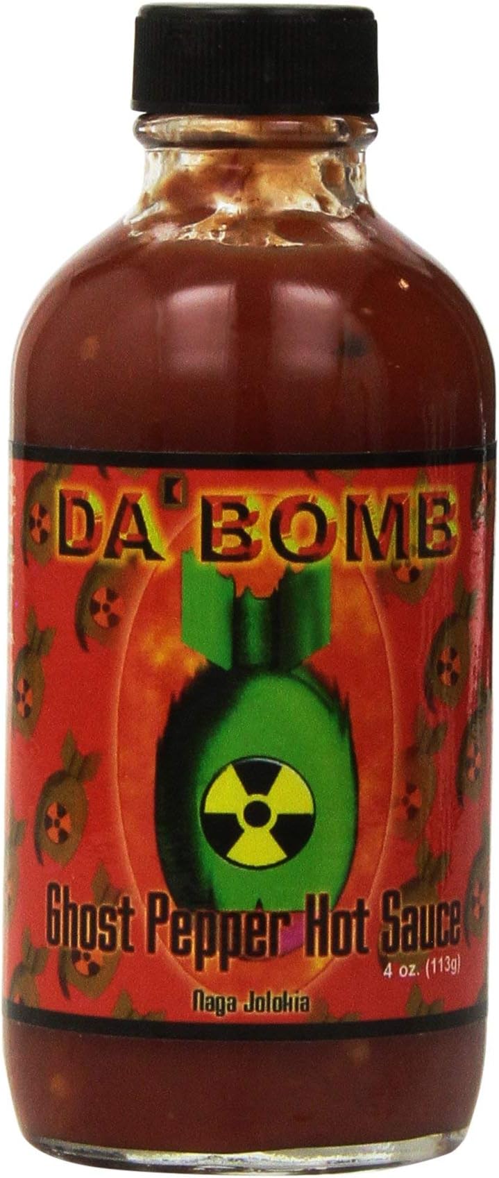 Da' Bomb Ghost Pepper Hot Sauce - 4oz