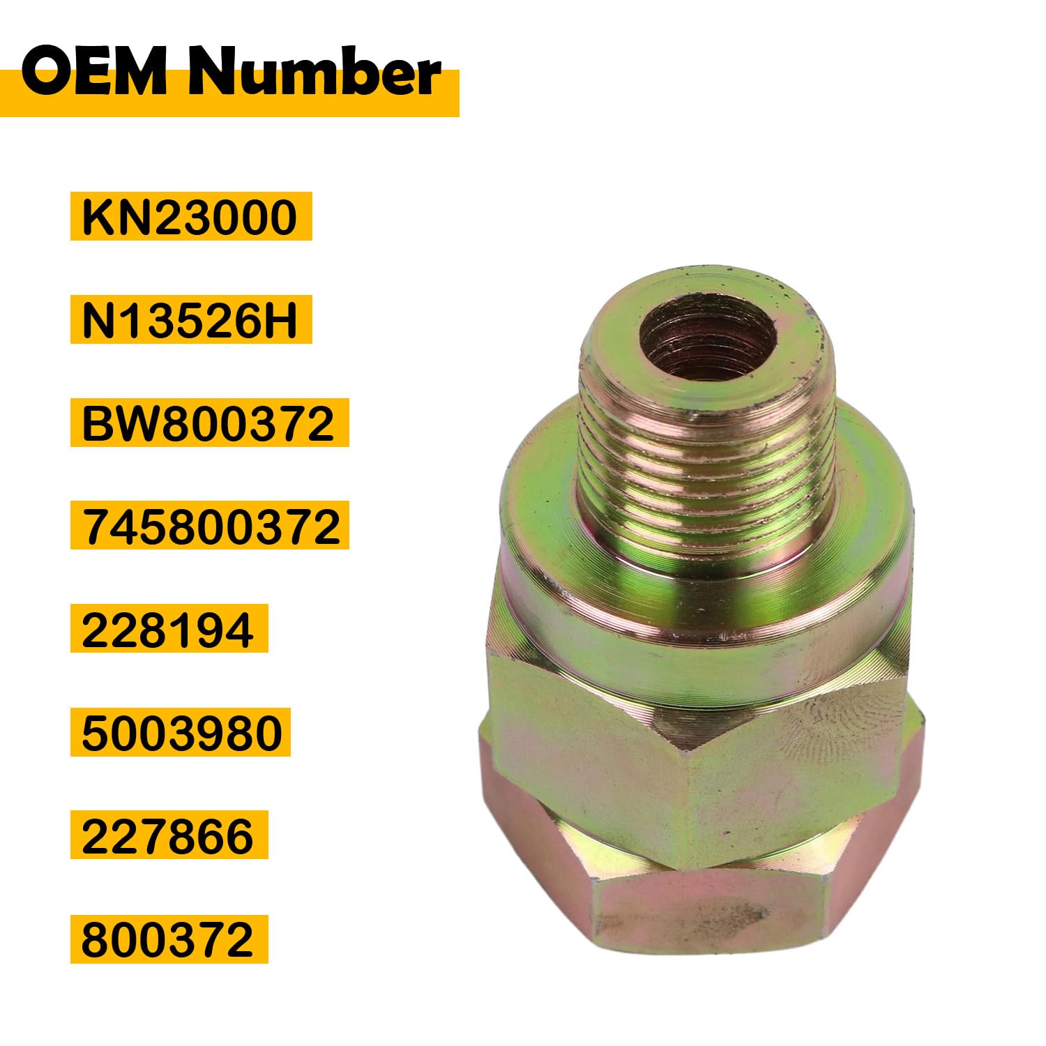 Etersec KN23000 Air Brake Check Valve, 1/2