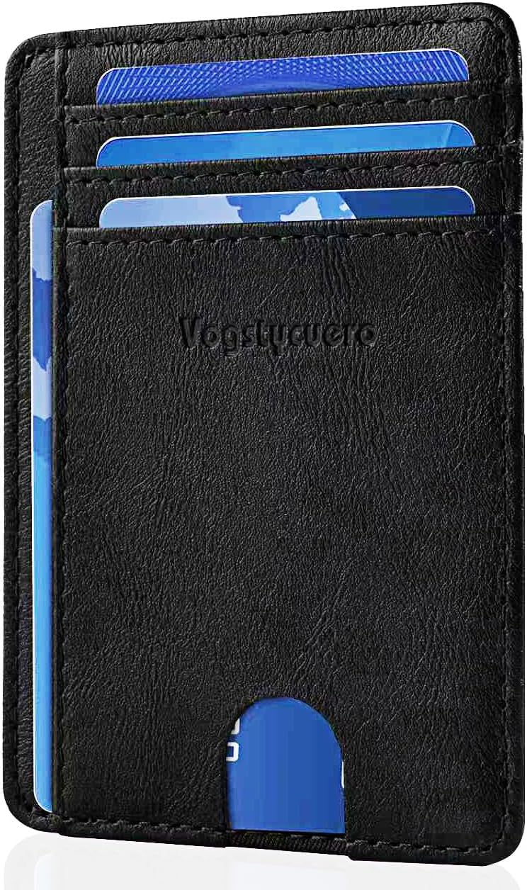 Front pocket thin wallet for Men Women RFID Blocking Credit Card Holder Card Cases Slim Minimalist wallet with