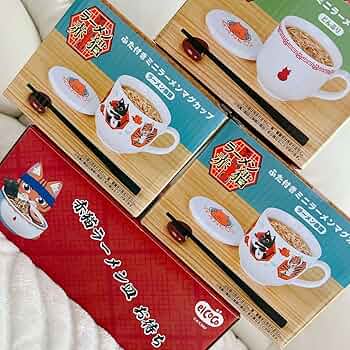ラーメン赤猫　ラーメン皿　ふた付きミニラーメンマグカップ　セット 711rwFxUSvL._UF350,350_QL50_.jpg