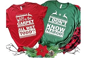 Todd and Margo Shirts: A Festive Christmas Matching Treat