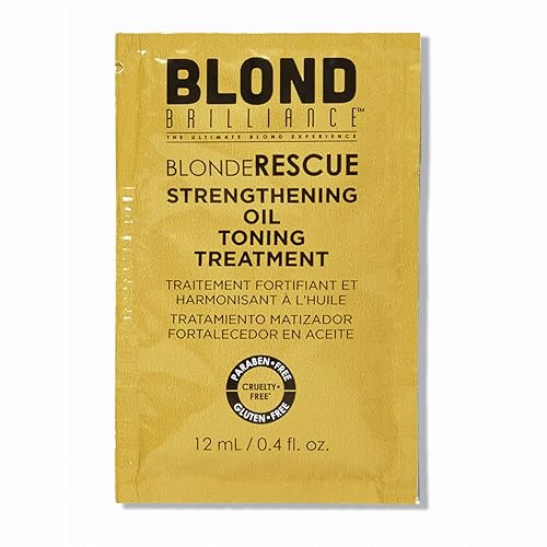 Miniatura 1 de Blond Brilliance Tratamiento de tonificación de aceite fortalecedor