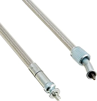 Kitaco 103-93-1085-10 Speedometer Cable 5.9 inches 150 mm Long, Magna 50 AC13 All Models, Stainless Mesh