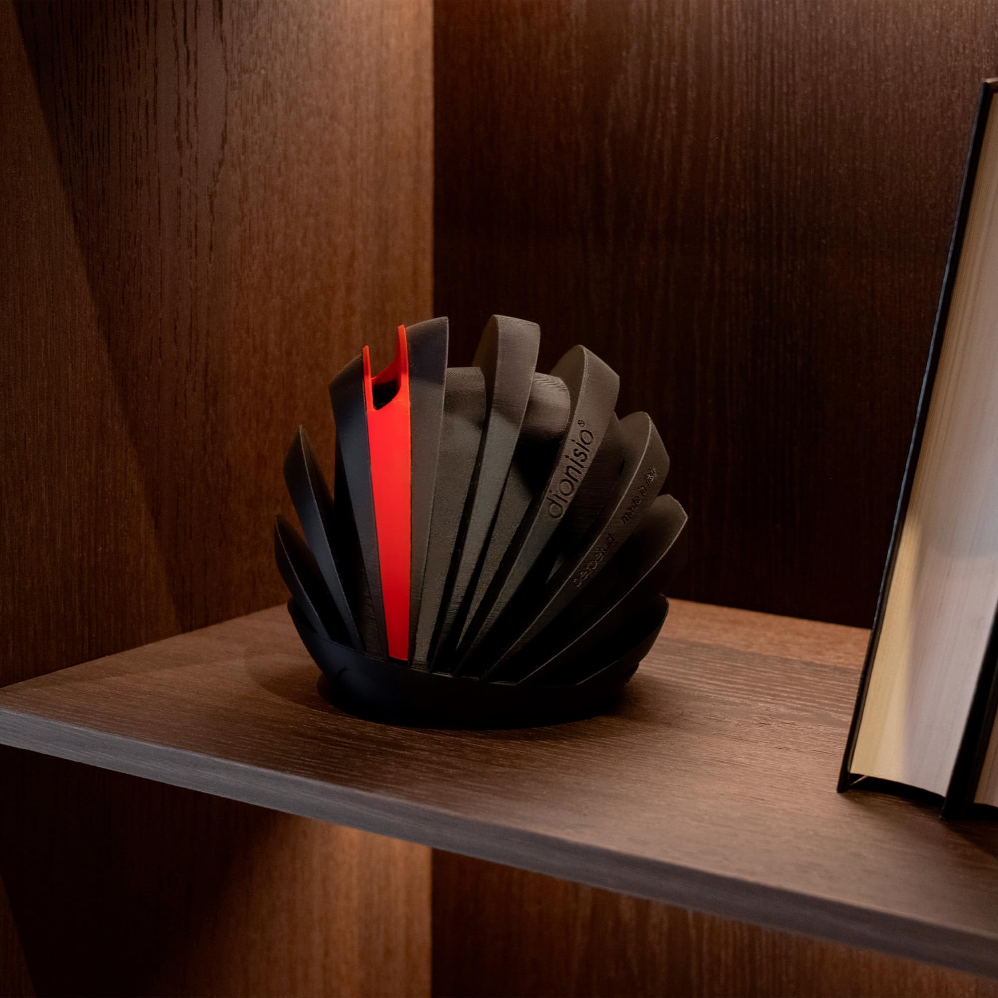 Perpetua Dionisio Circular Sound - Diffusore Acustico per Smartphone Realizzato in Zantech – Amplificatore Passivo Ecologico per Telefono, 100% Made in Italy