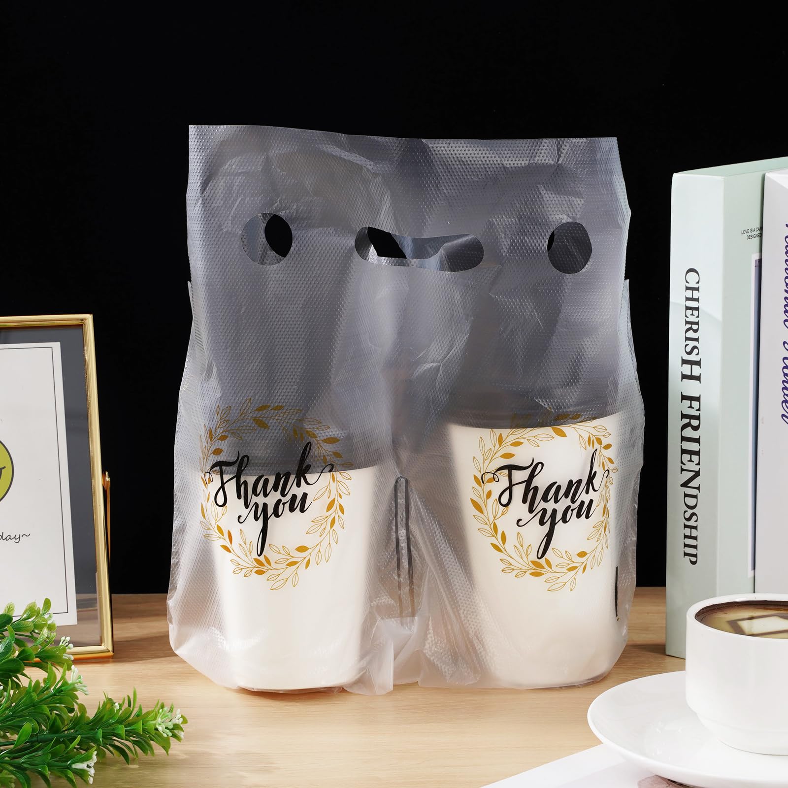 Whaline 300 Count Handle Drinking Bags 2 Cups Handle Malaysia - View #2