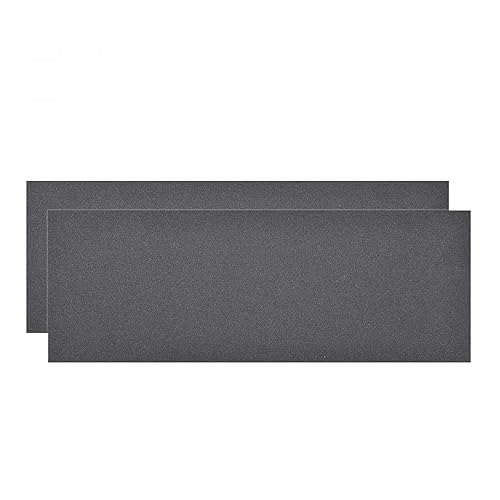 Miniatura 4 de uxcell Hojas de lijado de grano 360 de 9 x 3.6 pulgadas, papel de lija de carburo de silicio húmedo y seco para muebles de madera, pulido de metal