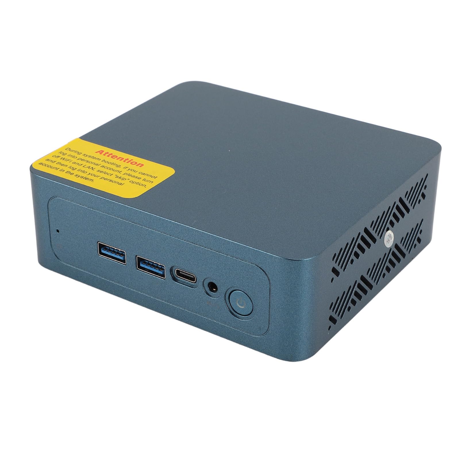 Kompaktowy Komputer Stacjonarny, Komputer I3 1215U z grafiką Xe, WiFi 6E, SSD, BT 5.2 dla (wtyczka UE 8GB+512GB)