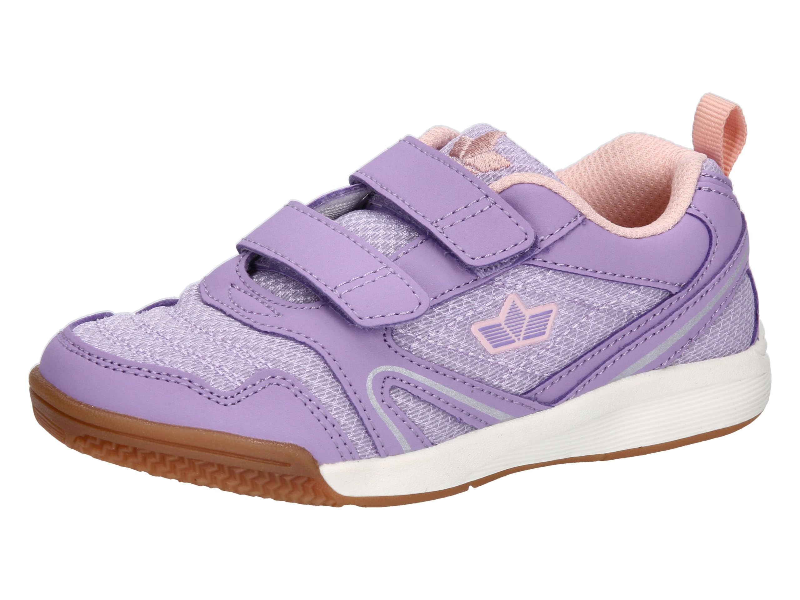 Lico Girls' Boulder V Indoor Trainers, Purple Pink, 2.5 UK Child
