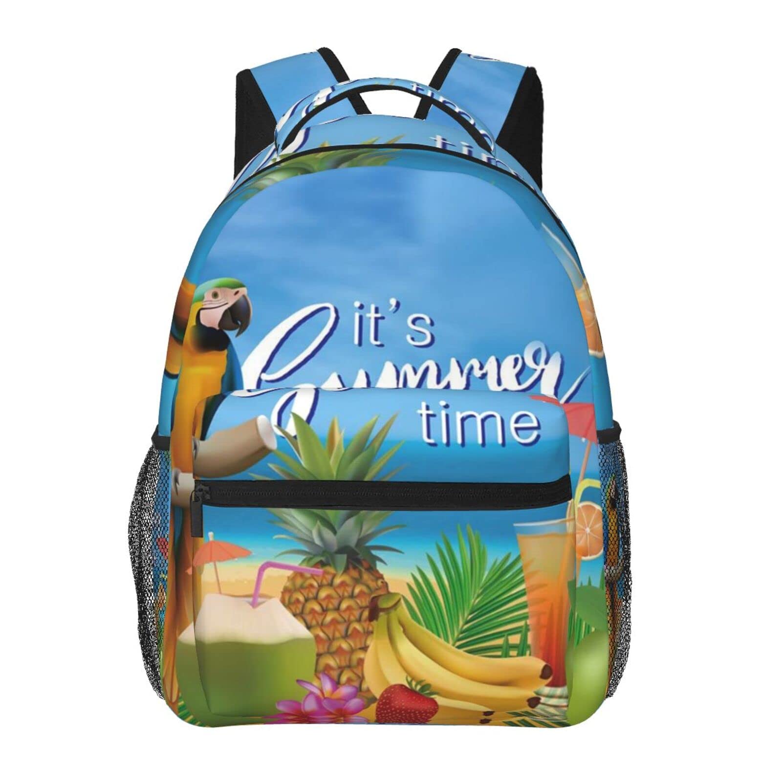 Sac à dos léger tropical et zen pour ordinateur et école