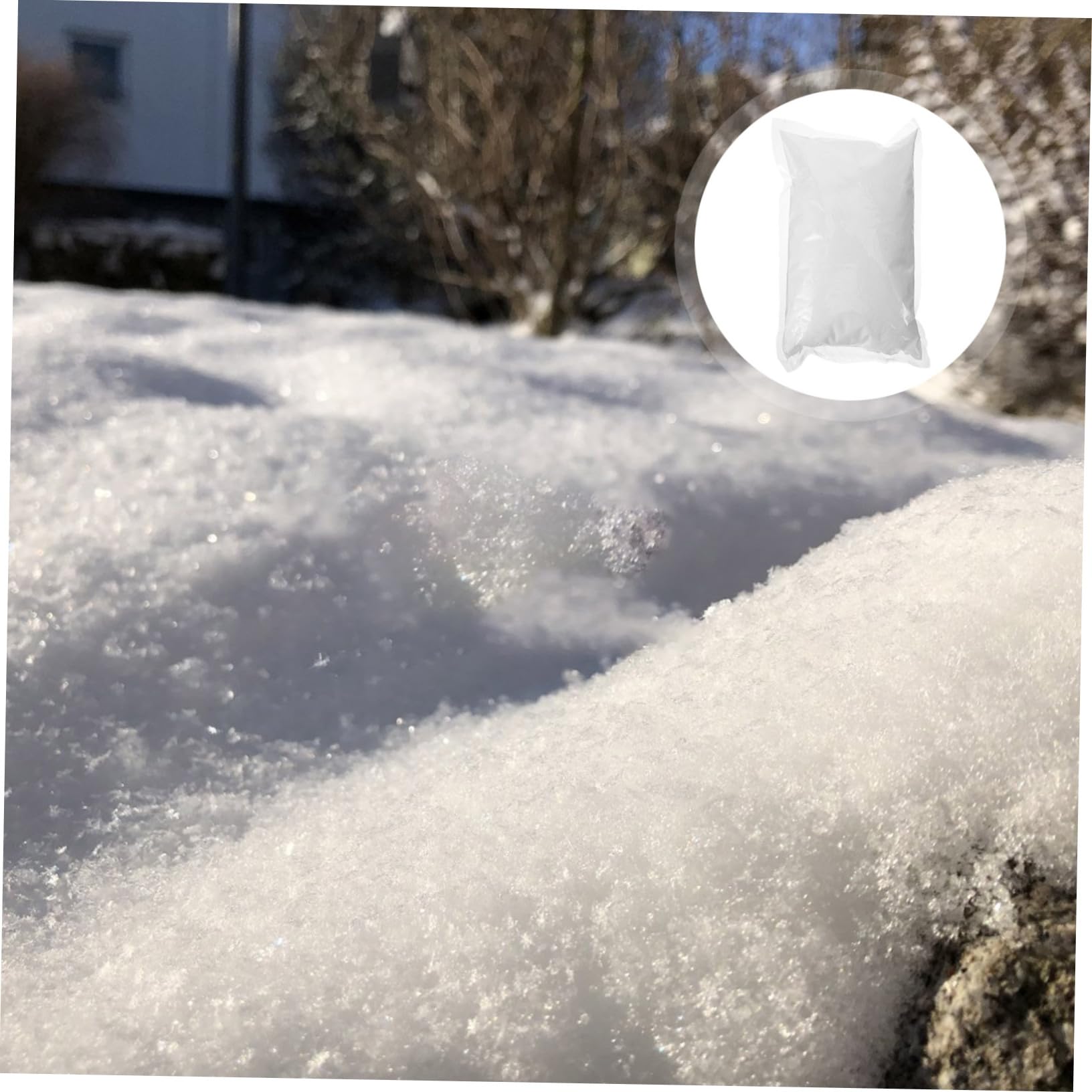 Agente Derretidor de Nieve 1kg, Fórmula Salina para Carreteras y Zonas Diversas, Fusión Rápida y Segura