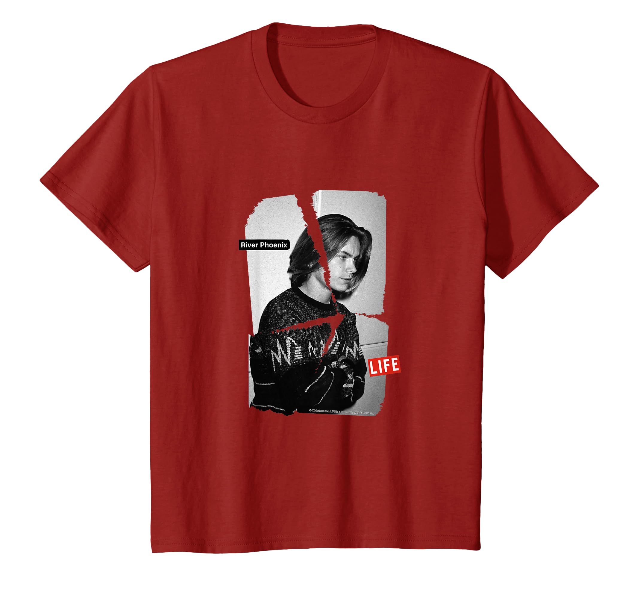 Amazon | LIFE Picture Collection リバー フェニックス(1) Tシャツ