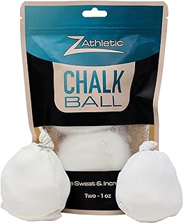 Z Athletic Gym Chalk Ball for Rock Climbing, Gymnastics, and Weightlifting