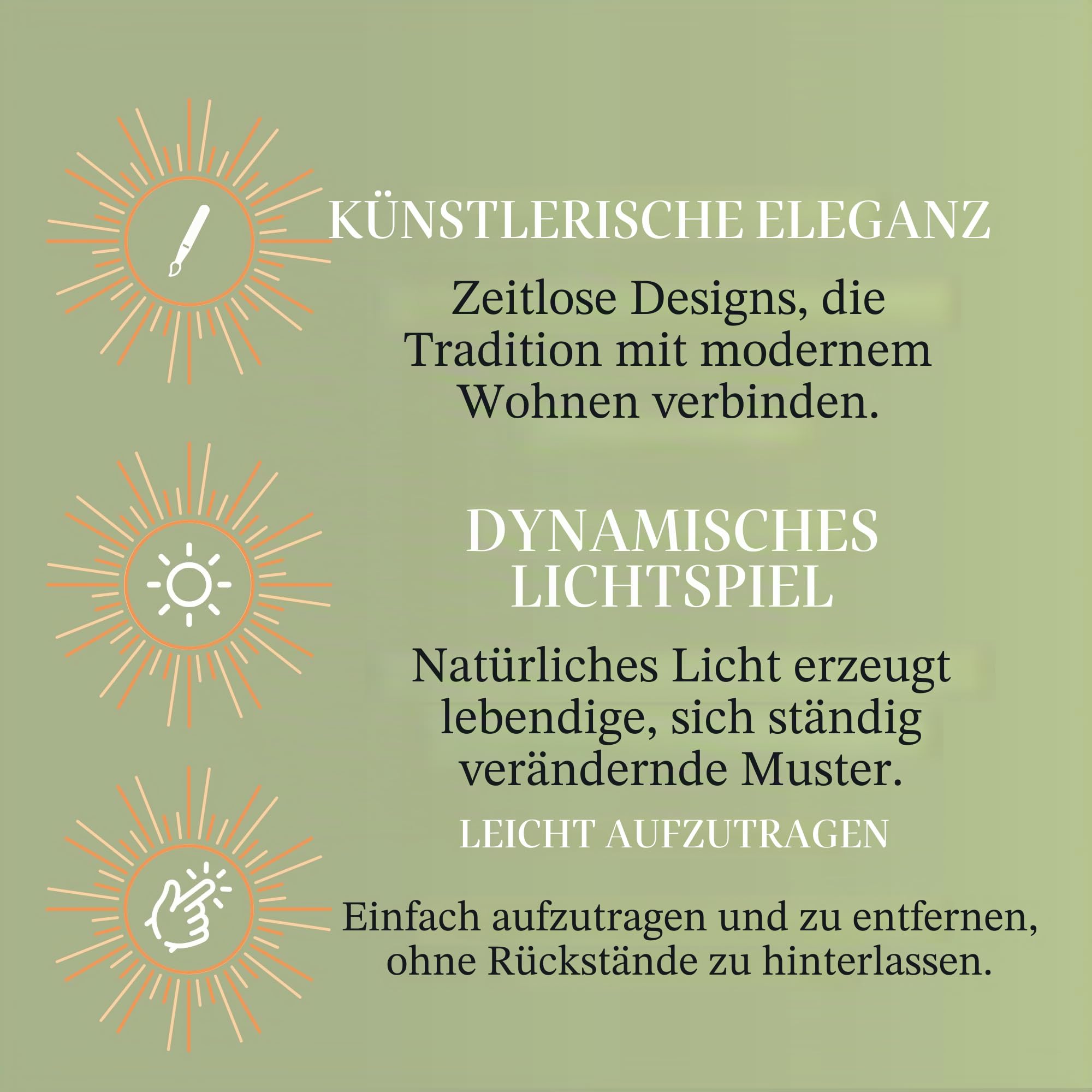 Celtic Glass Designs Dekorativer handbemalter Sonnenfänger, Glasmalerei, Motiv Kornfeld