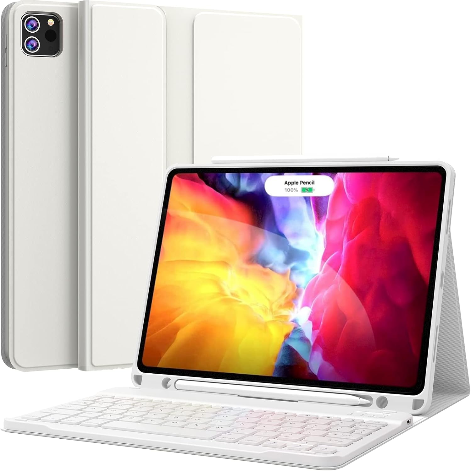 CHESONA iPad Pro 11 Case with Keyboard, iPad Air 5th Generation Case