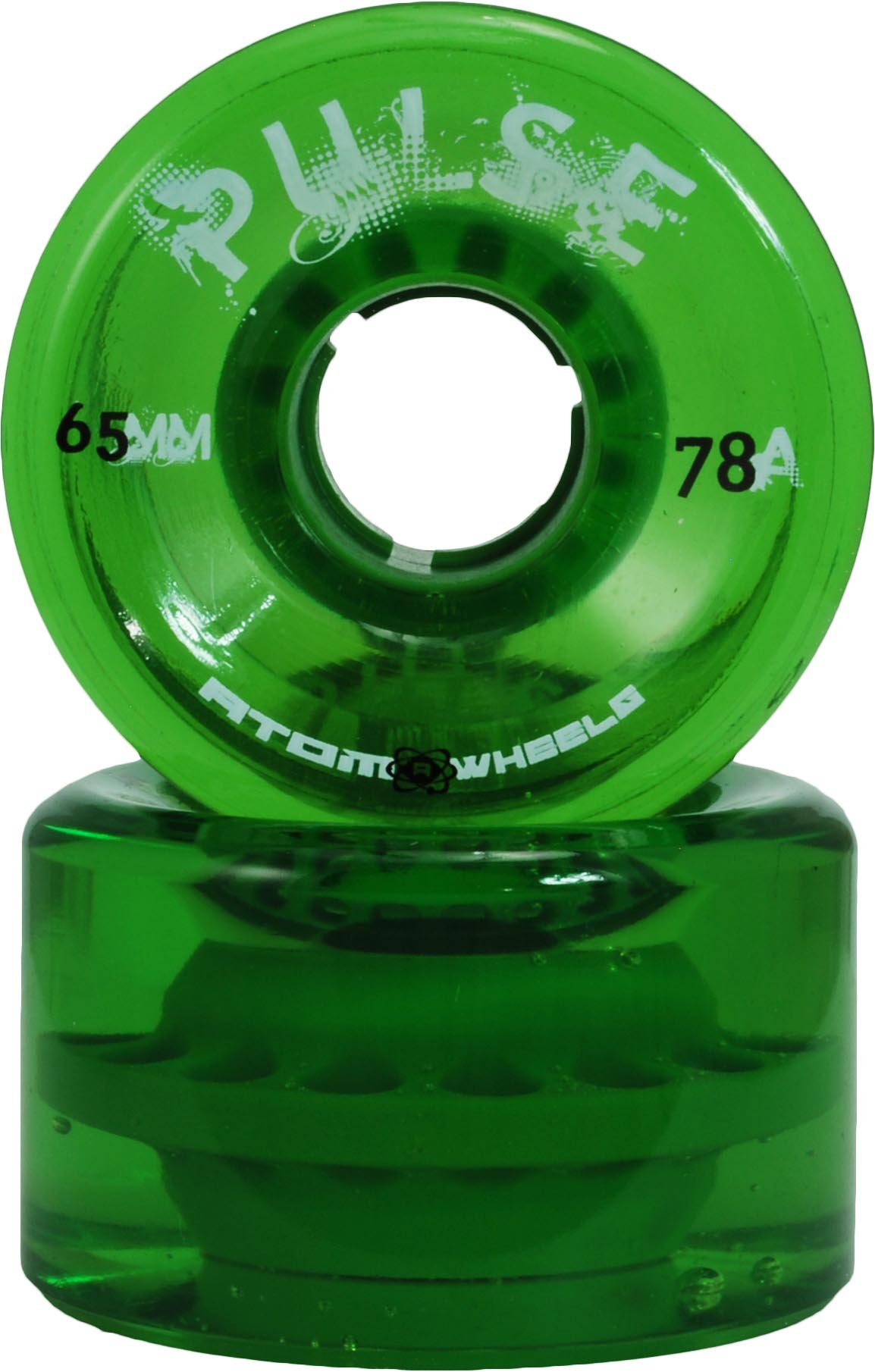 Atom Skates Quad Roller Wheels Pulse/Outdoor/Hardness 78A