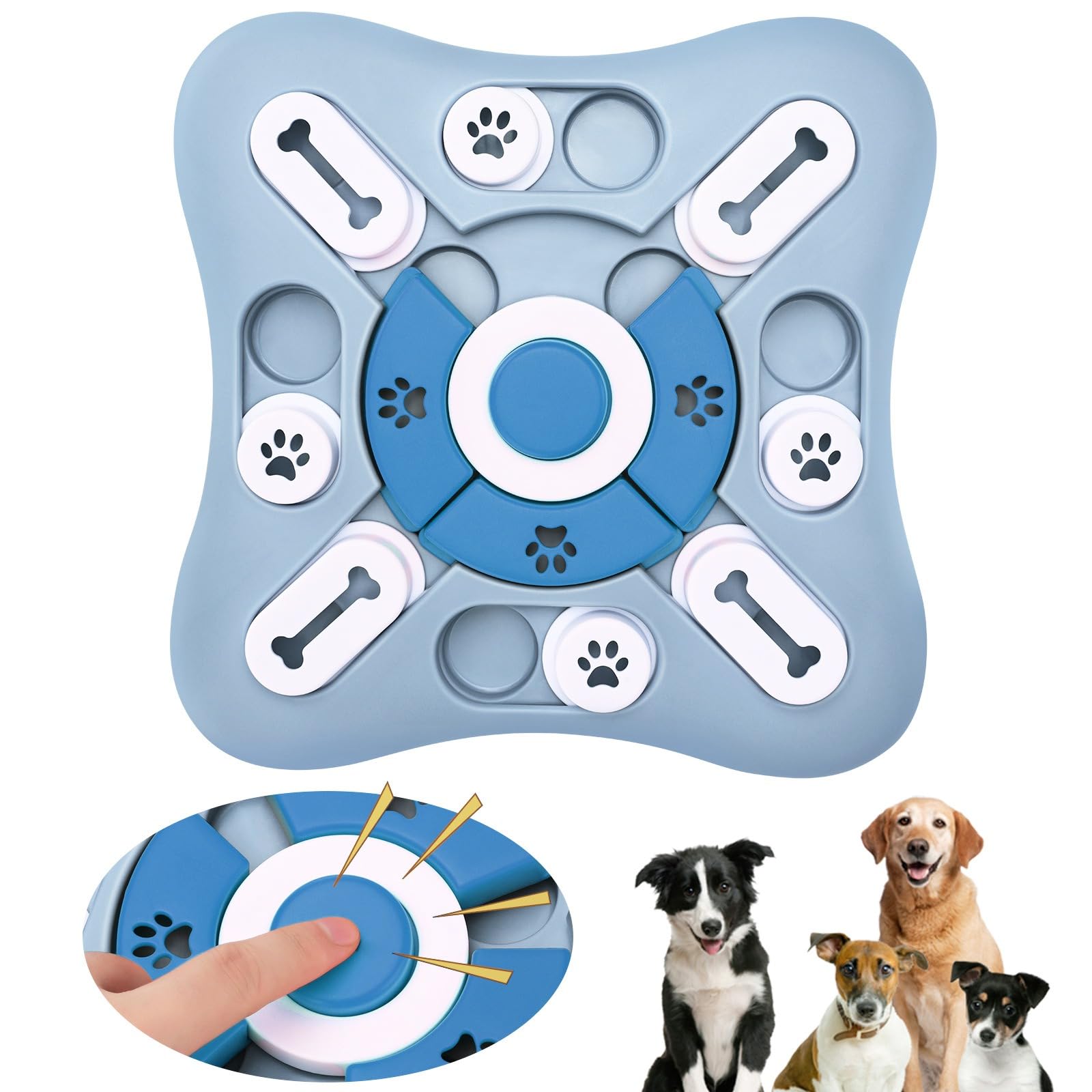 Juguetes de rompecabezas para mascotas, juguetes para gatos y perros de Amazon, pueden producir sonido como juguetes para mascotas