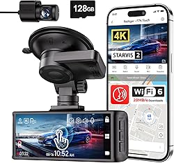 REDTIGER F7N Touch 4K Dash Cam