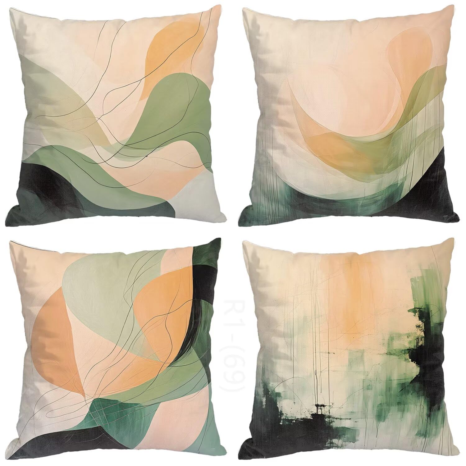 Cuscini Divano Semplicità Federe Cuscino Divano 50x50 Copricuscini Federe 4 Pack Rosa Cuscini Decorativi, con Cerniera Invisibile Fodere Cuscino per Giardino Soggiorno Camera Decorazioni Casa H2-69
