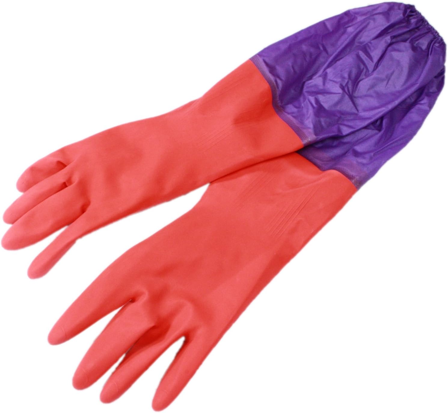 Lined & Extra Long Washing Up Rubber Gloves (L50) Amazon.ca Home
