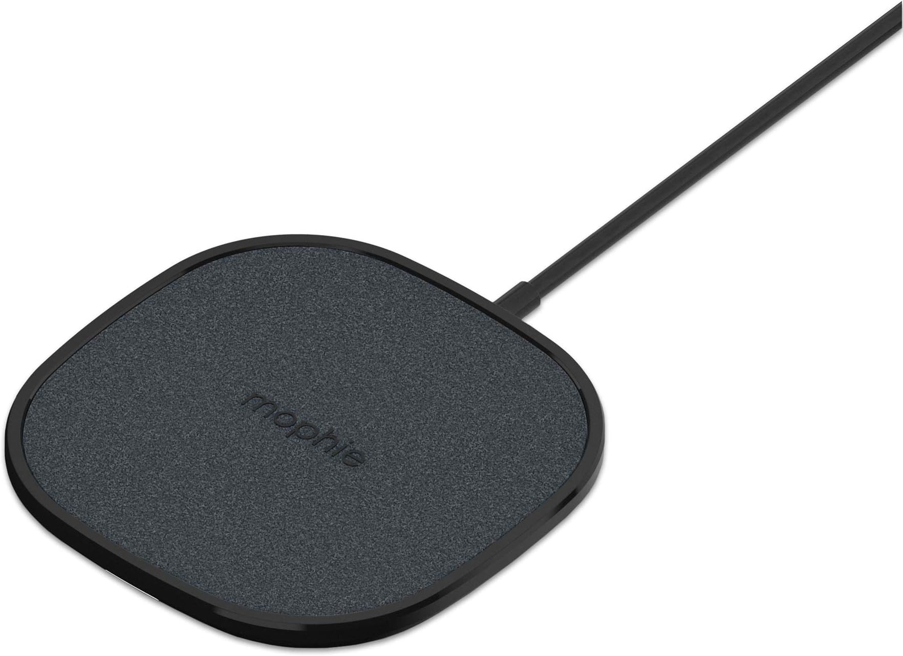 mophie 15W Universal Wireless Charge Pad, Qi-Compatible Charger for Samsung Galaxy, Google Pixel, Apple iPhone 11/12/13 (Mini, Pro, and Pro Max), iPhone XR/XS/SE/ 8 (Black)