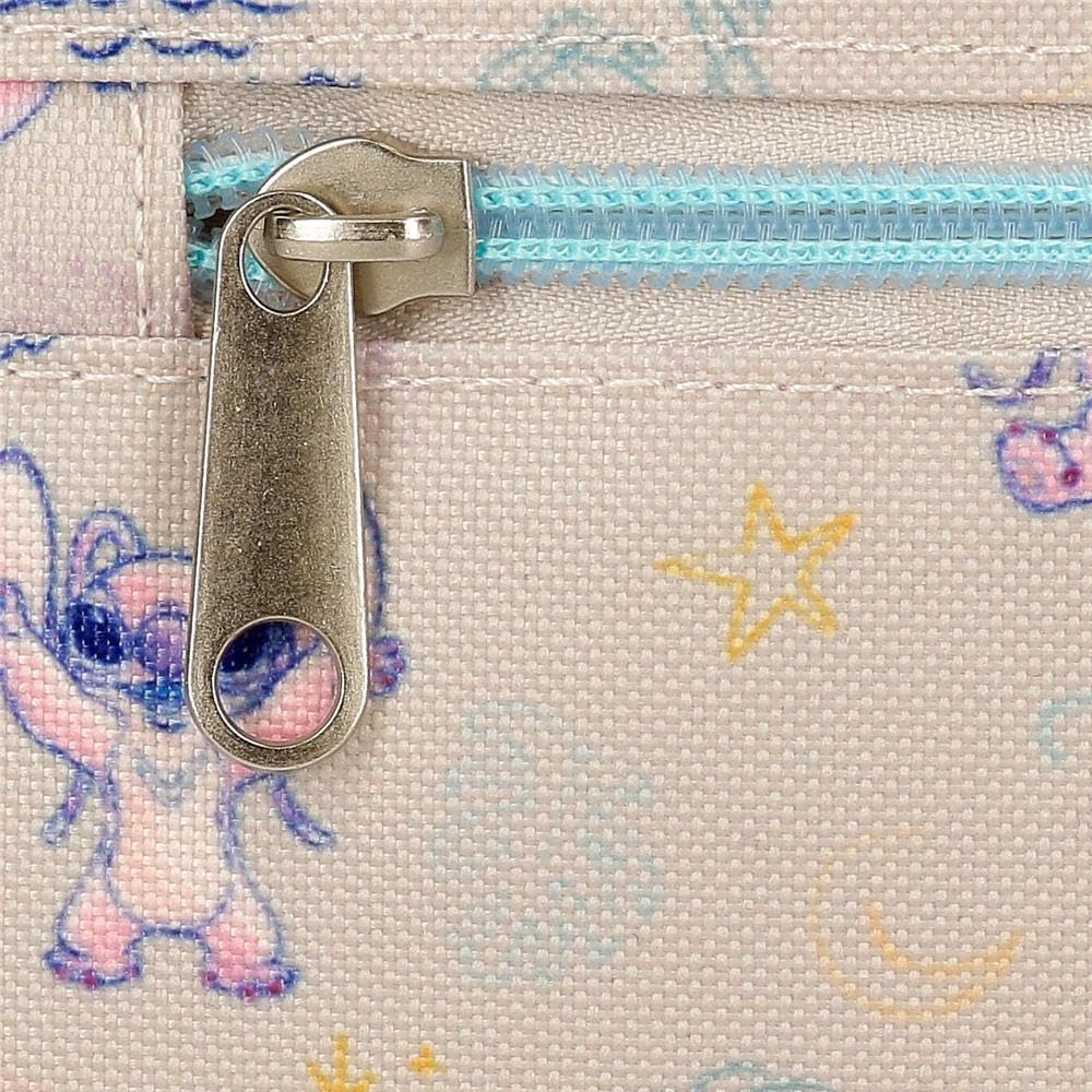Joumma Disney Stitch Cuddle me happy Mochila, fabricada en poliéster, Tirantes anchos y ajustables que se adaptan perfectamente a la espalda. De Joumma Bags