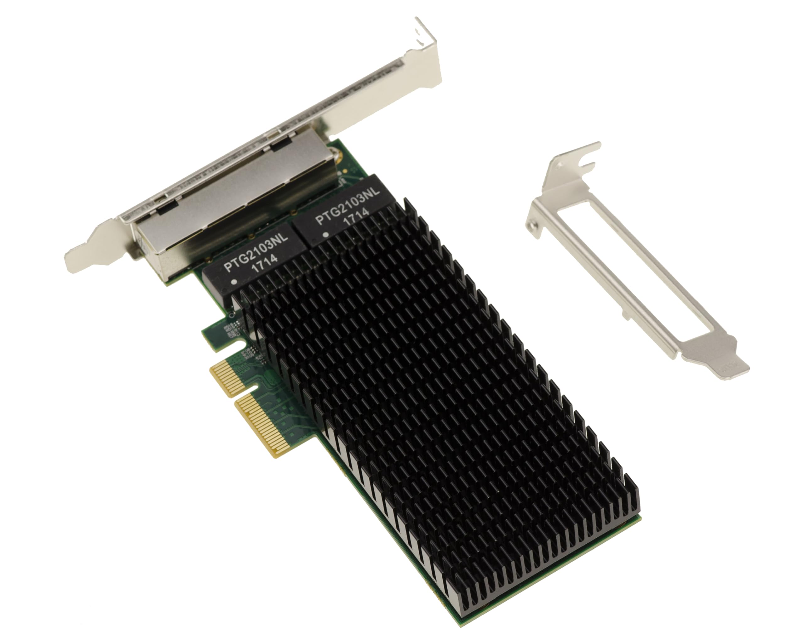 KALEA-INFORMATIQUE Carte PCIe 4 Ports RJ45 Gigabit Intel I210AT