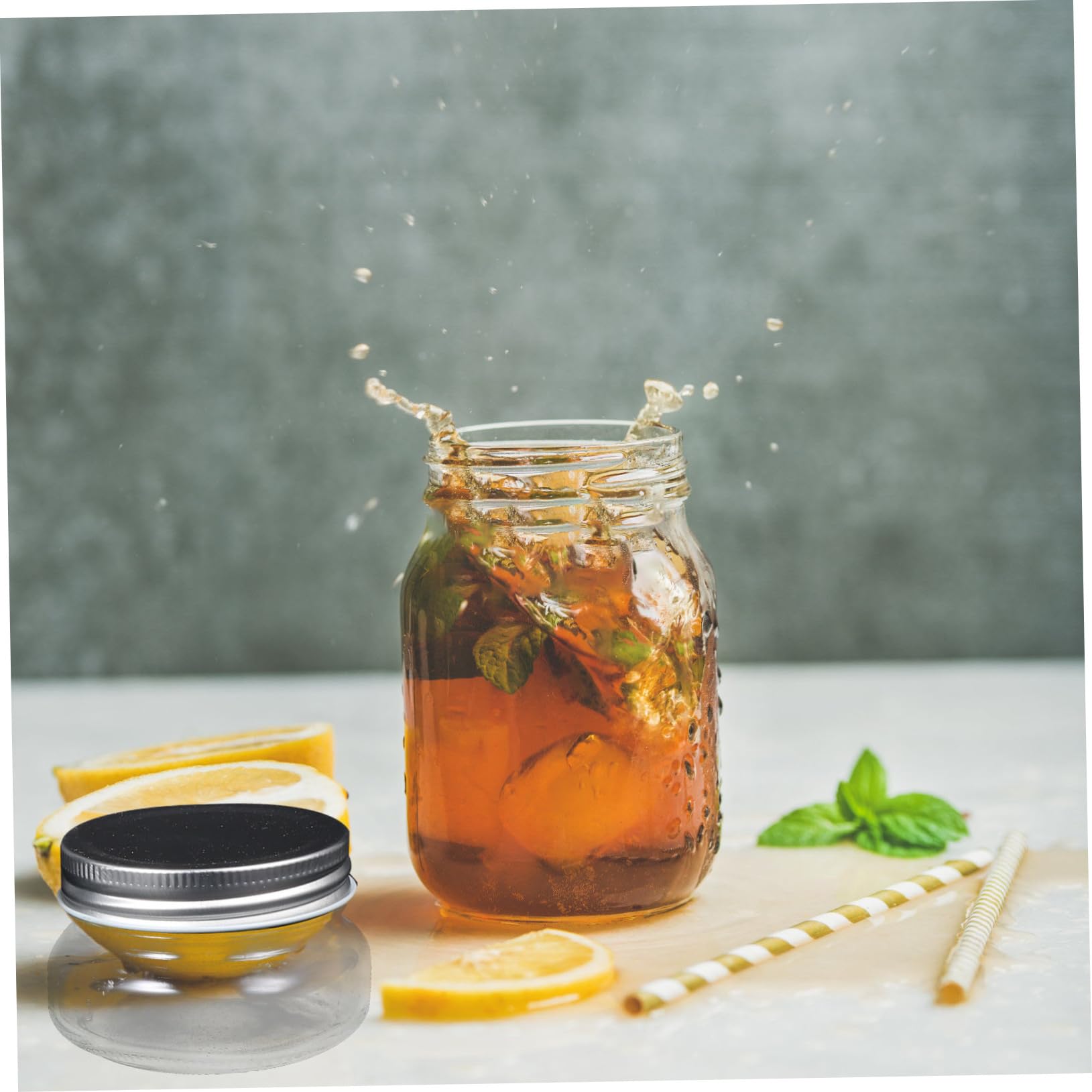 Alipis Set Di 4 Barattoli Sigillati in Con Coperchi Per E Contenitori Per Marmellata