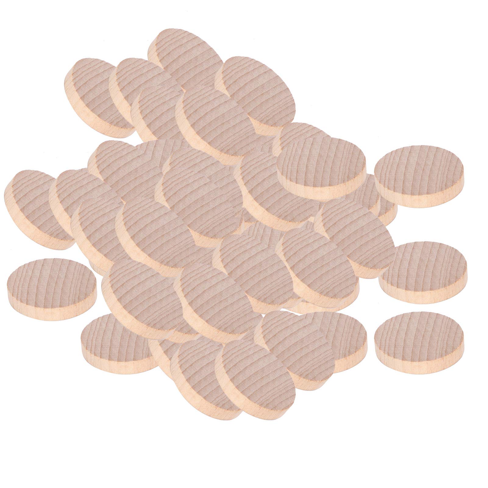 Jetons en bois vierges polyvalents pour bijoux artisanaux et décorations de table mariage