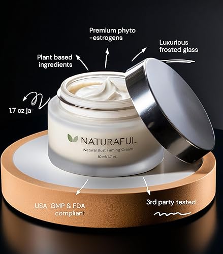 Miniatura 4 de Crema de ampliación de mama NATURAFUL (1 tarro), altamente valorada, crema natural para aumentar, reafirmar y realzar senos, avalada por más de