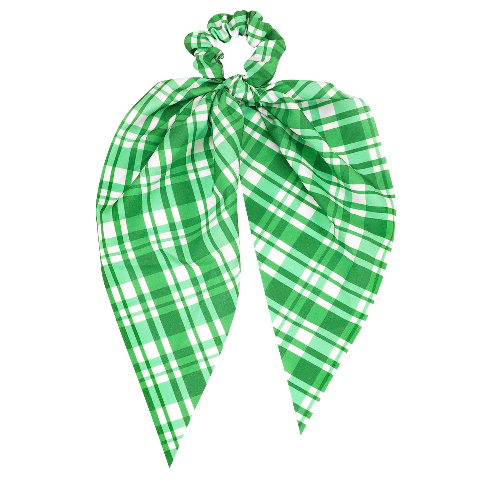 Budsmile Green Plaid Hair Ties - hair accessories | Mubboo