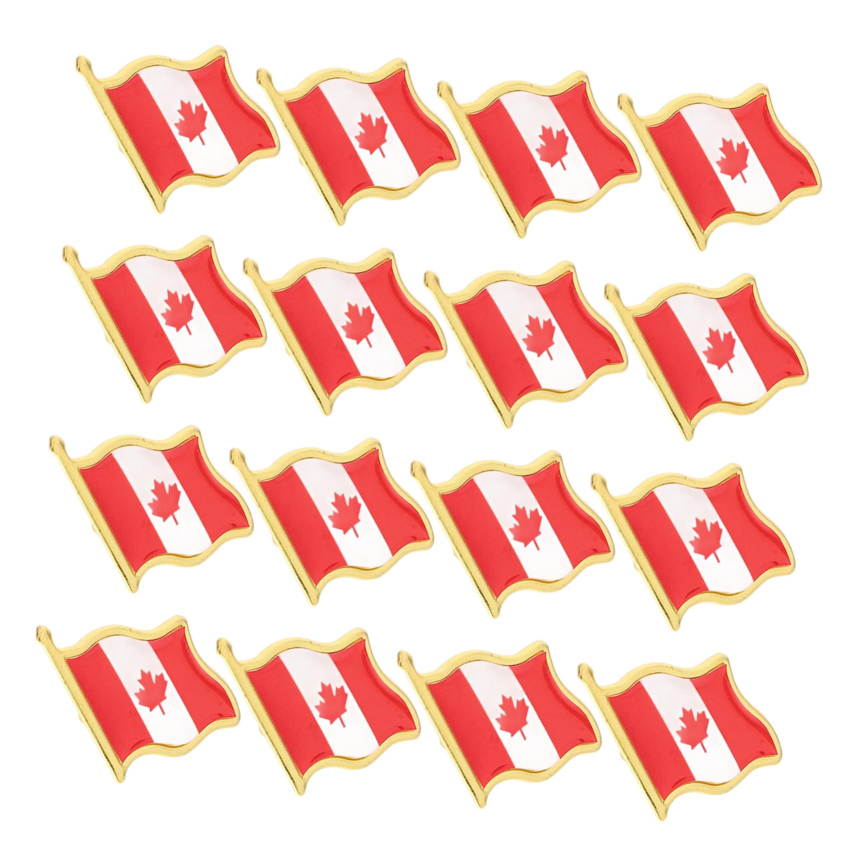Beavorty 100 Pezzi Spille Canada Spille Decorative per Giacca Fermagli per Sciarpa Antiscivolo Accessori Unisex Robuste e Riutilizzabili