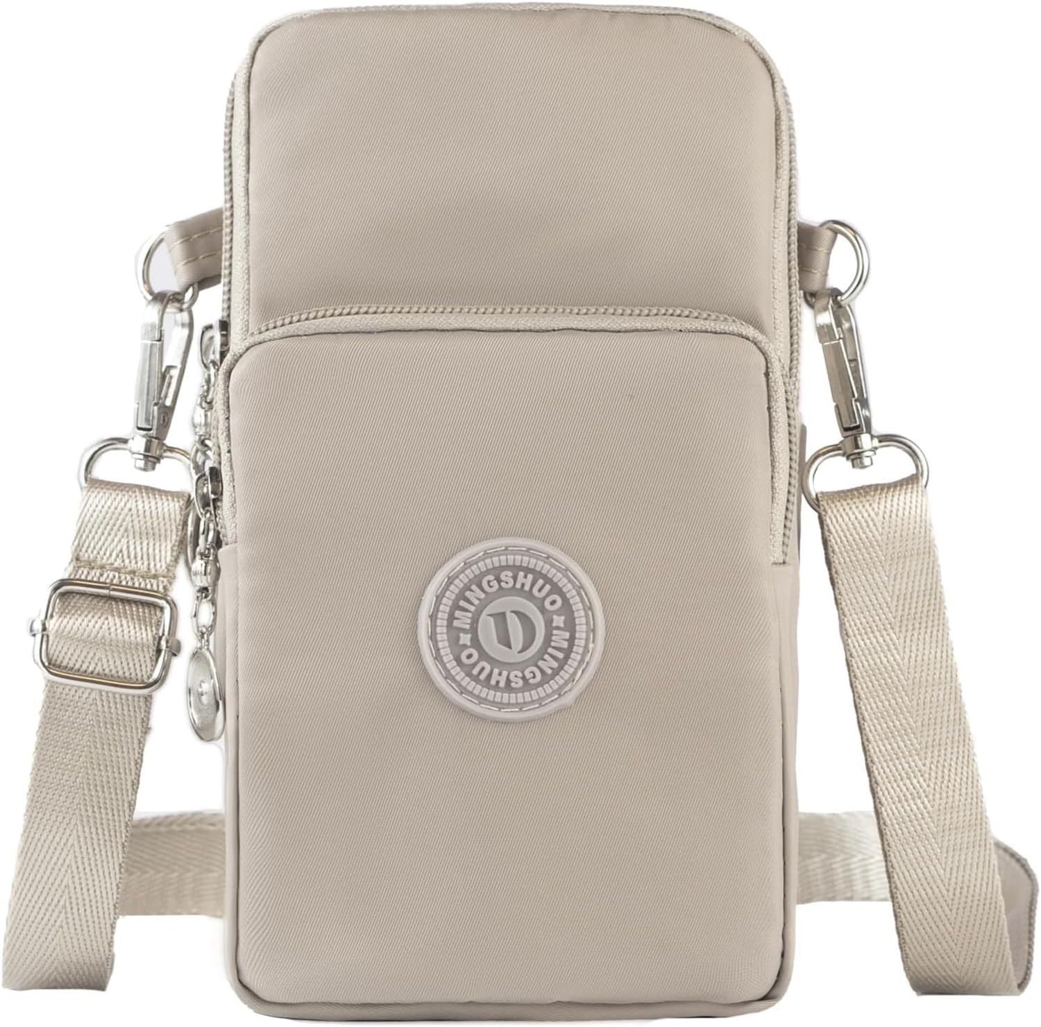 Nylon Mobile Pouch for Womens & Girls - Stylish Phone Bag - Travel Crossbody Shoulder Sling Purse with Adjustable Strap