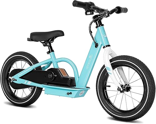 Miniatura 1 de JOYSTAR Bicicleta eléctrica de equilibrio para niños de 3 a 9 años con altura de asiento ajustable motor de 216 V 80 W batería de 51 Ah alcance de