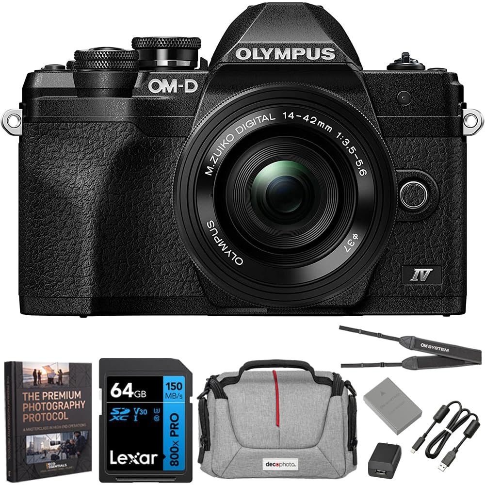 Amazon.co.jp: OM SYSTEM オリンパス OM-D E-M10 Mark IV 20MP カメラ