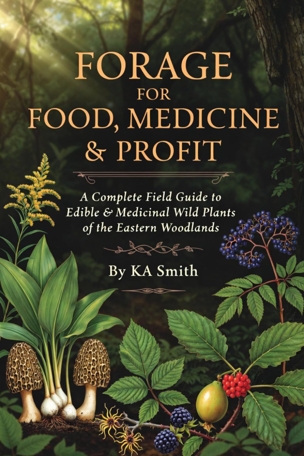 FORAGE FOR FOOD, MEDICINE & PROFIT: A Complete Field Guide to Edible & Medicinal Wild Plants of the Eastern Woodlands