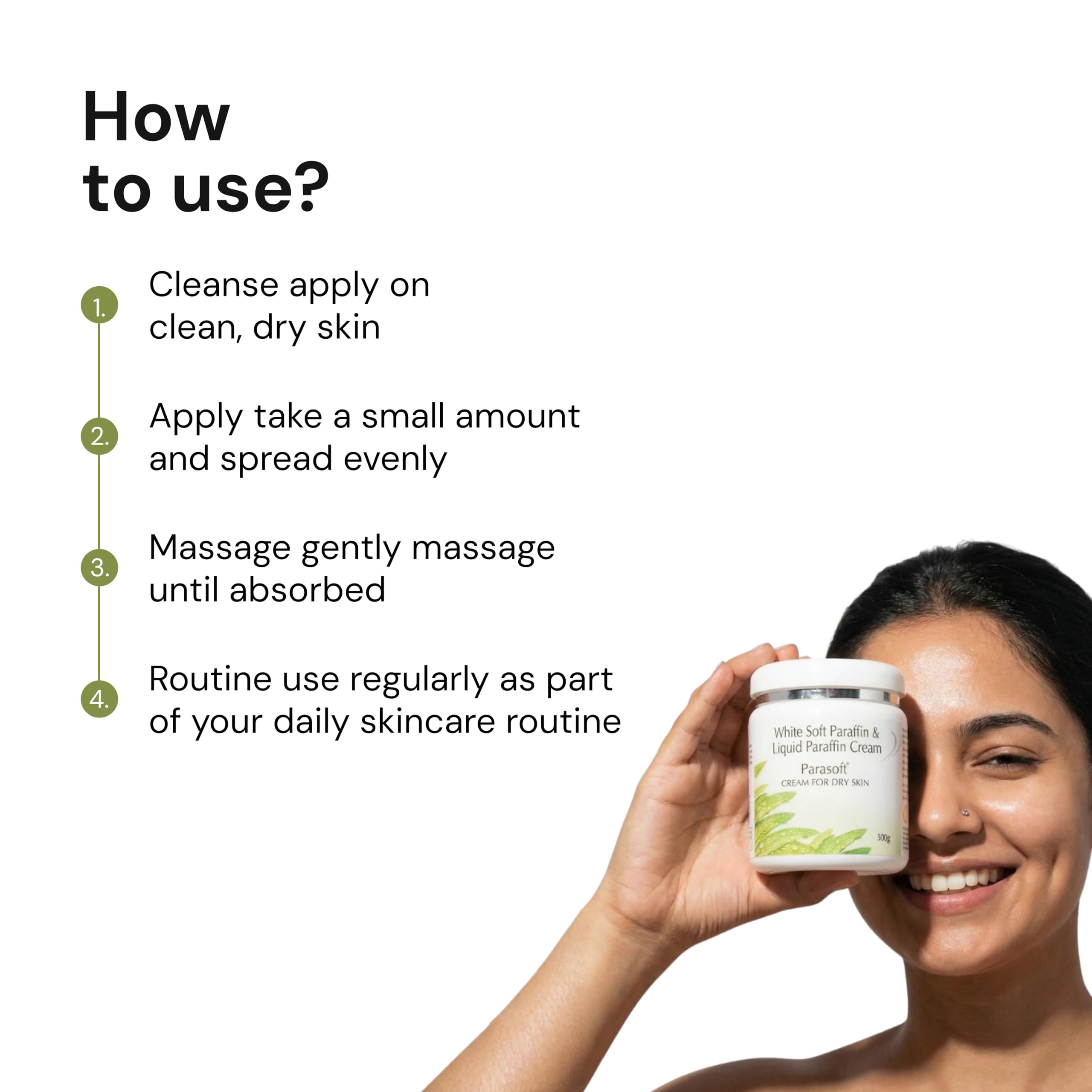 Parasoft Crema para piel seca, sin parabenos, extracto de aloe vera (500 gm)