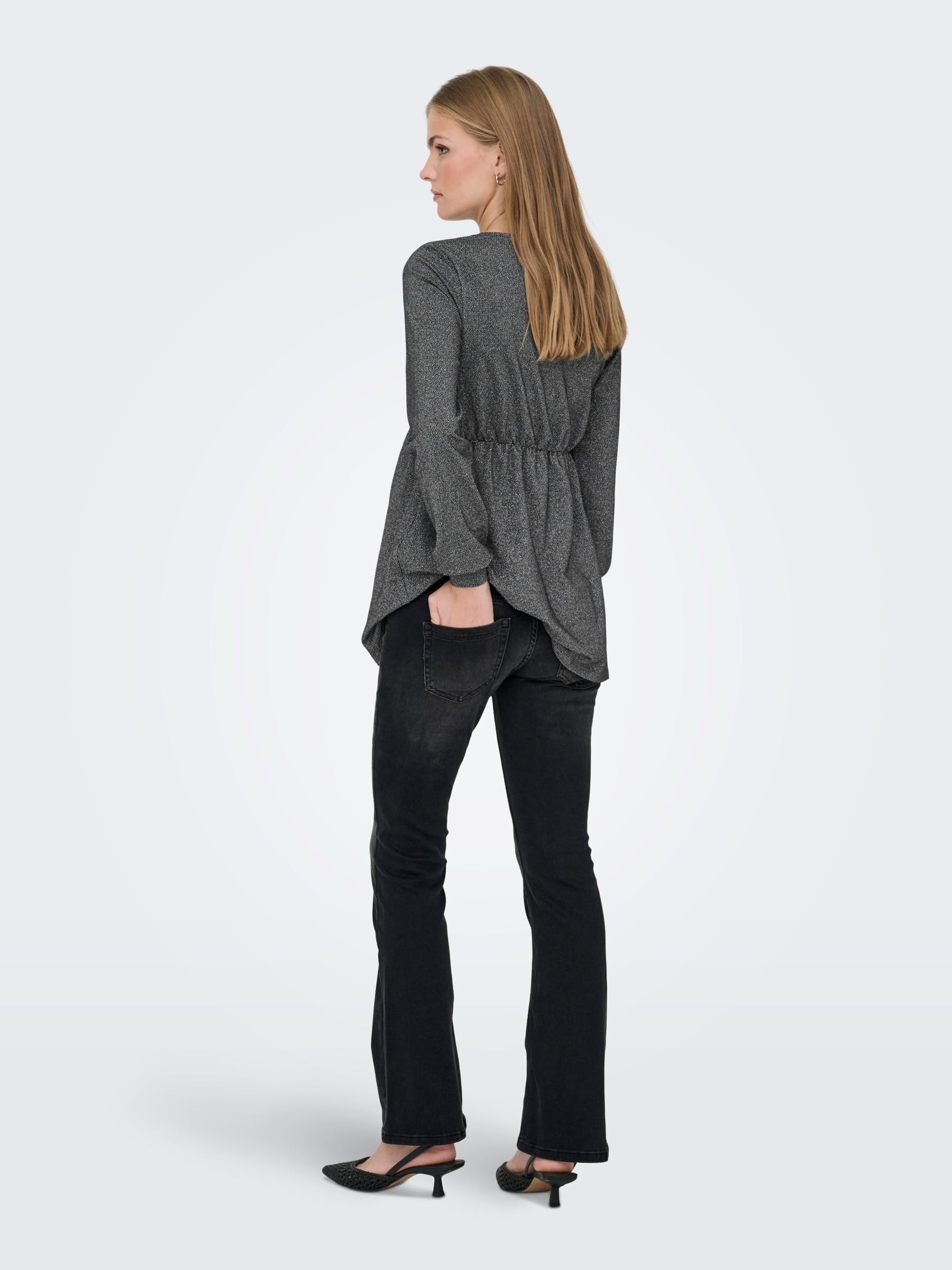 ONLY Female Flared fit Jeans OLMBLUSH Mittlere Taille Flared Jeans