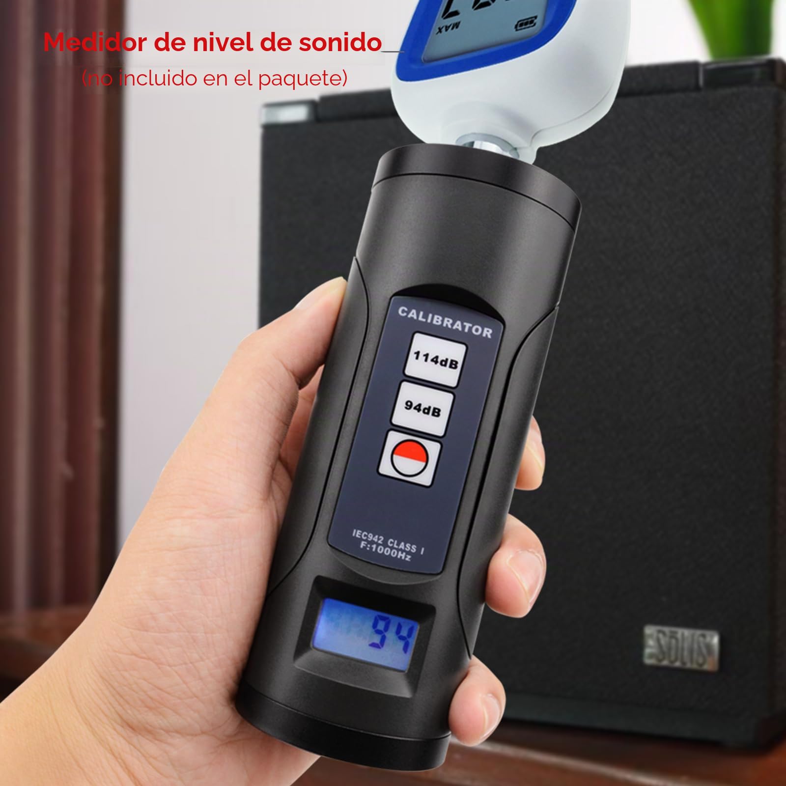 Calibrador Digital Del Medidor De Nivel De Sonido (Calibrator 94db & 114db With Lcd)