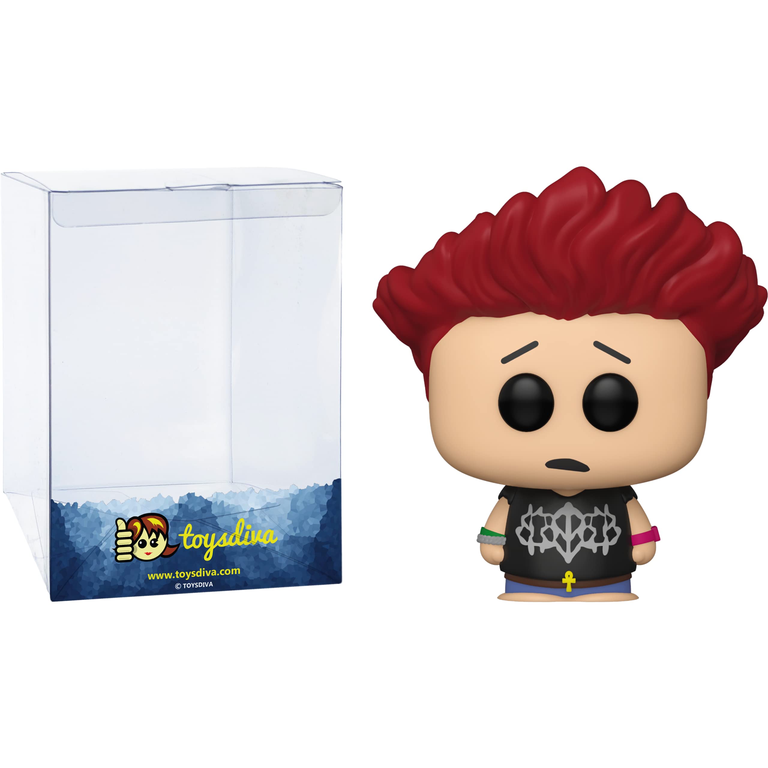 Funko Kyle: P o p ! Vinyl Figurine Bundle with 1 Compatible 'ToysDiva' Graphic Protector (024 - 51635 - B)