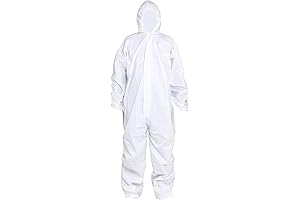Protective and Disposable Coverall Suit for Cleaning and Spray Painting Tasks