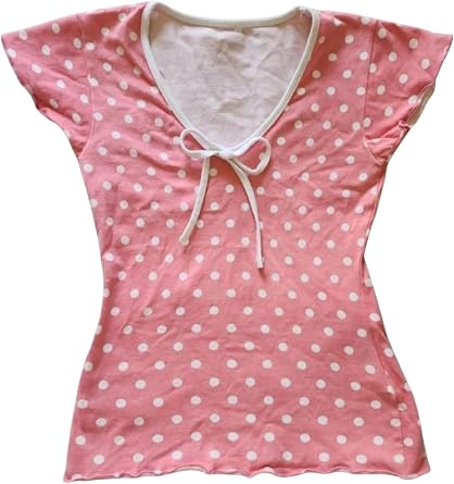 2000s Clothing Polka Dot Tank Tops Y2k Whimsy Twee Vintage Shoujo Tees Harajuku Clothes Cutecore