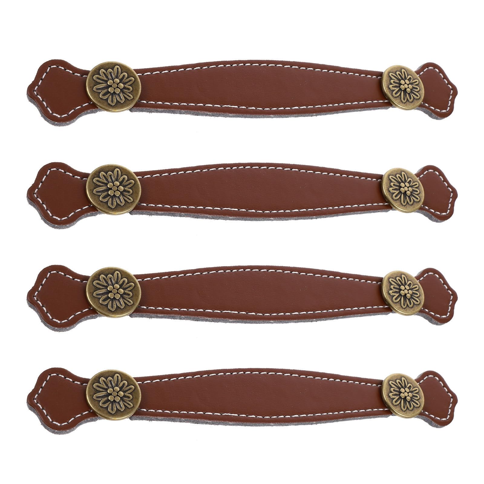 Tiradores de cuero TOYANDONA para renovar armarios viejos con un estilo vintage elegante