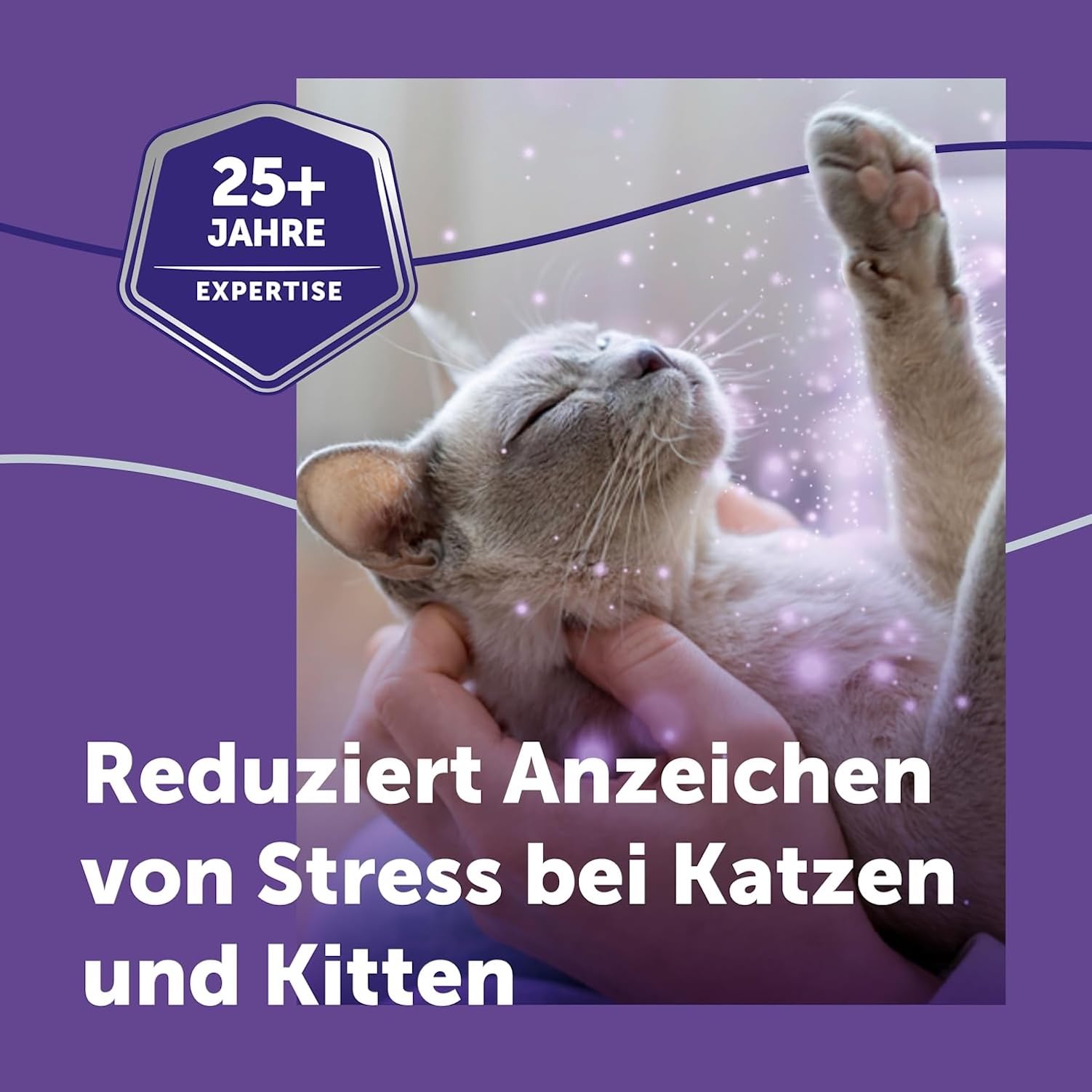 FELIWAY Optimum 3x30 Tage Vorteilspack für Pheromon Verdampfer, 3x48ml - Hilft Anzeichen von Stress bei Katzen und Kitten zu reduzieren, von Tierärzten empfohlen, klinisch getestet, für mehr Harmonie