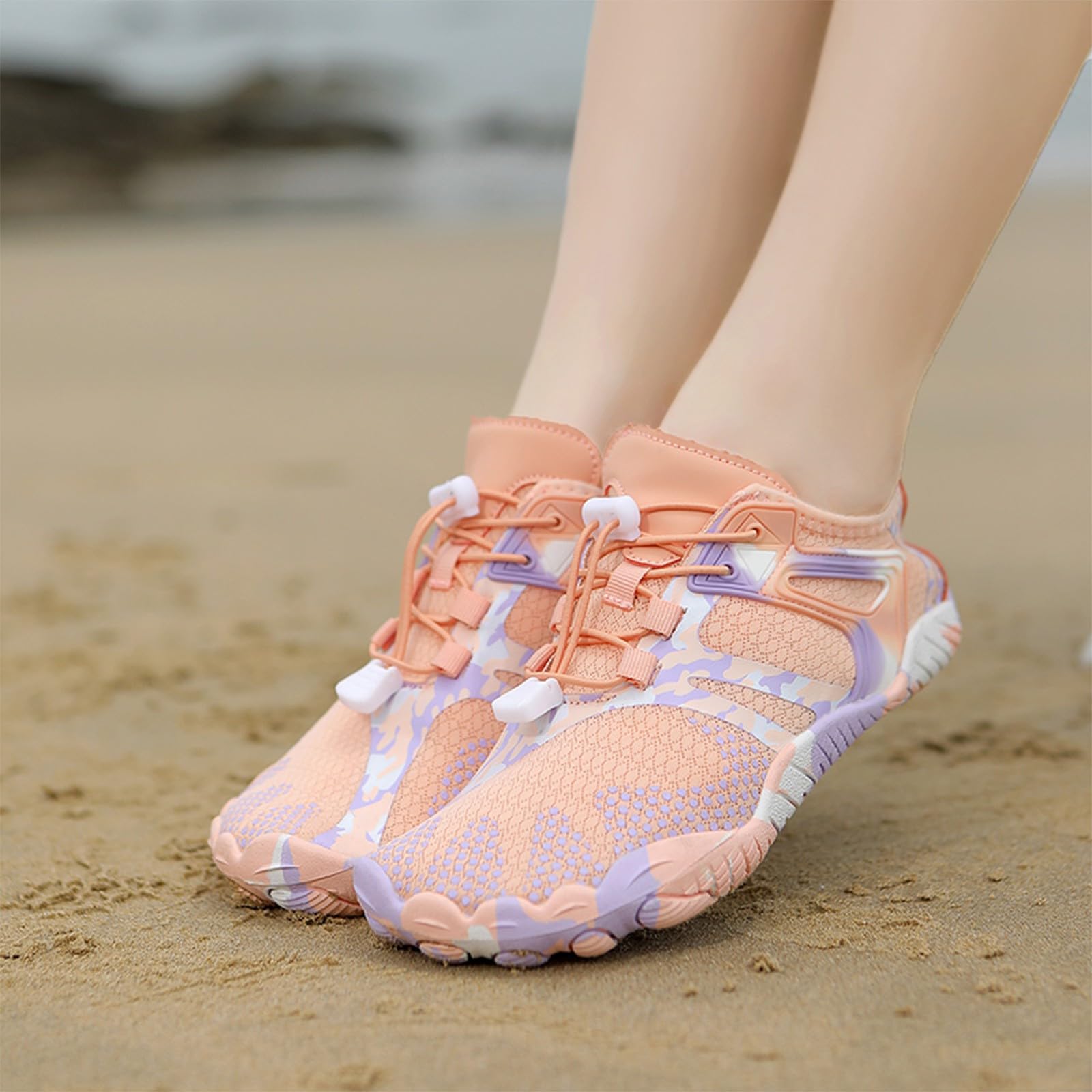 Zapatos de agua Zapatos Acuáticos para Mujeres y Hombres de Playa Descalzo Deportes al aire libre de verano para senderismo, Natación, Playa, río, Piscina, Lago, Barefoot Shoes