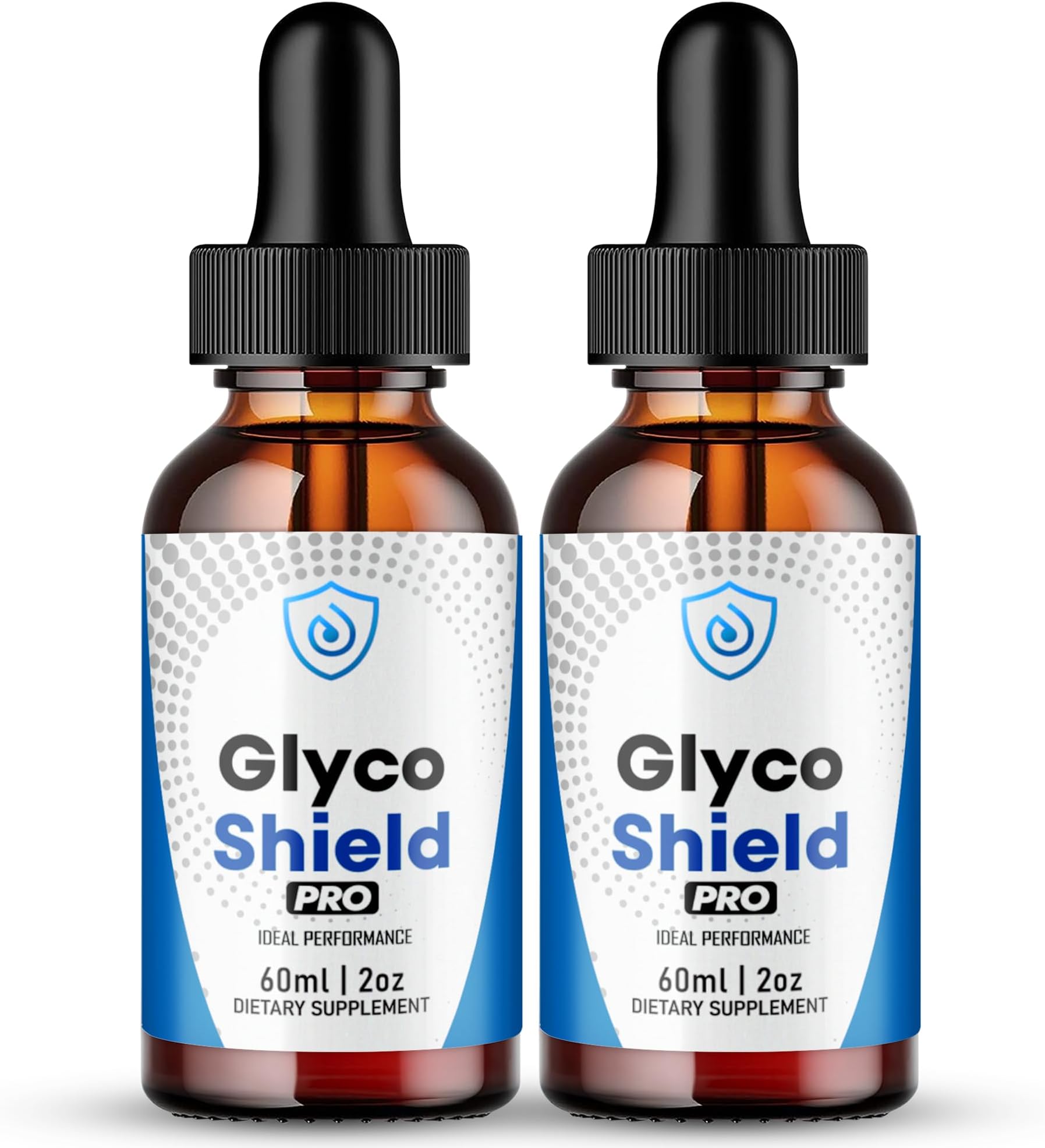 Glyco Shield Drops, Official GlycoShield Blood Formula Support Supplement - Maximum Strength, All Natural Formula to Maintain Overall Well Being & Healthy Energy, Premium GlycoShield Reviews (2 Pack)