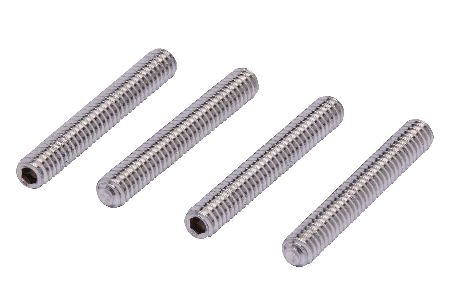 1/4"-20 X 1-3/4" Stainless Set Screw with Hex Allen Head Drive and Oval Point (25 pc), 18-8 (304) Stainless Steel Screws by Bolt Dropper